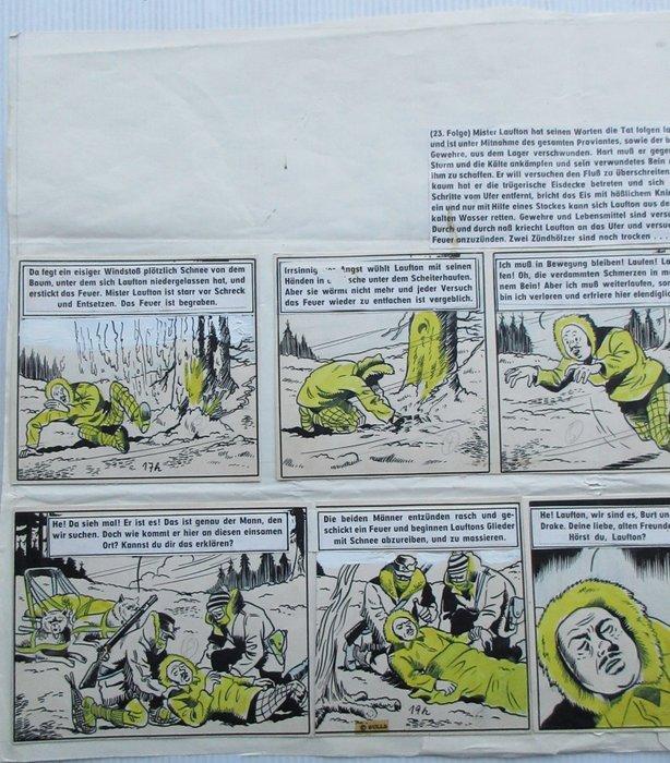 Wirel - 1 Original page - Bessy - De laatste diligence -, Livres, BD