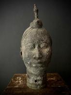 Benin koninklijk hoofd - Edo - Benin (Zonder Minimumprijs), Antiek en Kunst