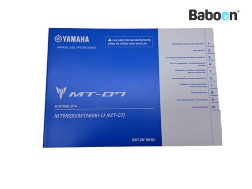Livret dinstructions Yamaha MT 07 2021 (MT07 MT-07 FZ-07, Motos, Pièces | Yamaha, Envoi