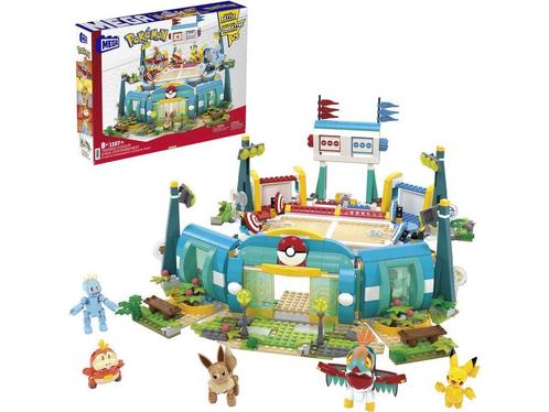 MEGA Pokémon Trainingstadion - Constructiespeelgoed, Hobby en Vrije tijd, Gezelschapsspellen | Overige, Nieuw, Verzenden