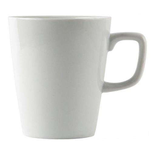Latte Mokken | ATHENA | Porselein | Wit | 39.7cl | 12 Stuks, Zakelijke goederen, Horeca | Keukenapparatuur, Nieuw in verpakking
