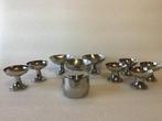 Alessi e Inoxbeck - Beker op een voet (10) - Staal - Set
