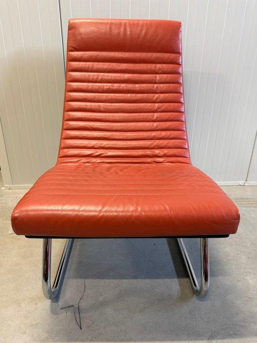 Leolux - Roy de Scheemaker - Fauteuil - Lakleer - Leolux Wah, Antiek en Kunst, Antiek | Meubels | Stoelen en Sofa's