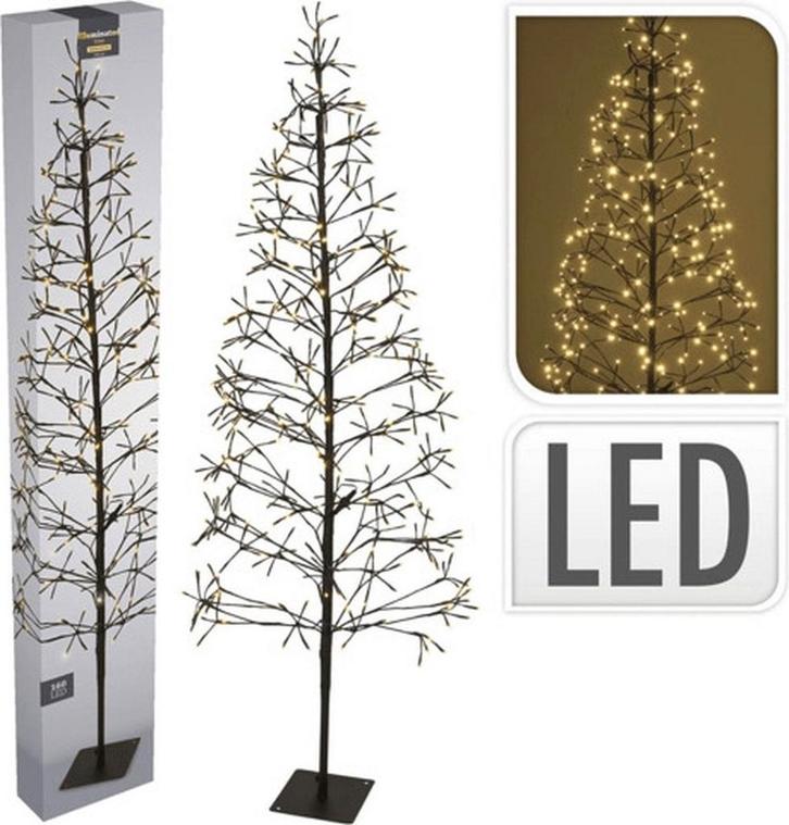 2dekans | Ambiance Kerstboom Met 160 Leds 120 Cm, Diversen, Kerst, Ophalen of Verzenden