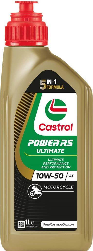 Castrol Power RS Ultimate 4T 10W50 1 Liter, Auto diversen, Onderhoudsmiddelen, Ophalen of Verzenden