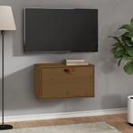 vidaXL Wandkast 60x30x35 cm massief grenenhout honingbruin, Huis en Inrichting, Kasten | Wandmeubels, Verzenden, Nieuw