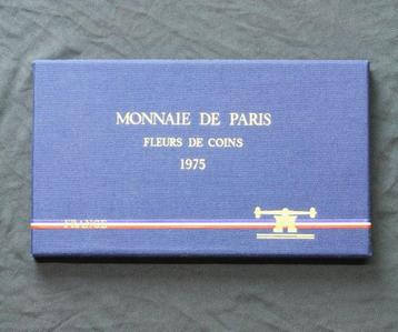 Frankrijk. Year Set (FDC) 1975 (9 monnaies) (Zonder beschikbaar voor biedingen