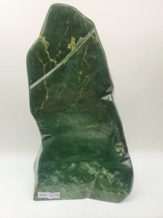 Jade Nephrite - Vrije vorm beeldhouwwerk - zeer sculpturaal, Collections, Minéraux & Fossiles