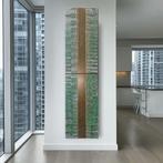 Ksavera - Gold Abstract painting A1292 - textured diptych -