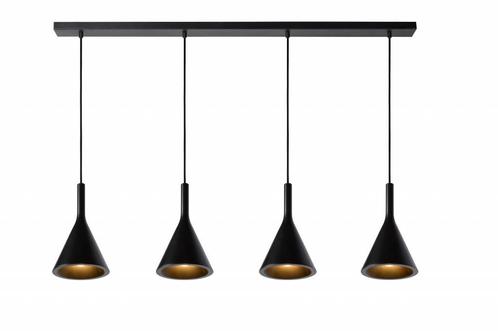 Hanglamp Lucide GIPSY -  - 4xE27 - Zwart -, Huis en Inrichting, Lampen | Hanglampen, Nieuw, Verzenden