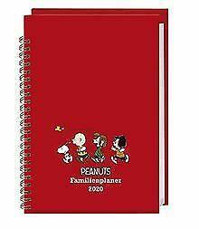 Peanuts Familienplaner Book A5 2020 15,2x23,2cm  Book, Livres, Livres Autre, Envoi
