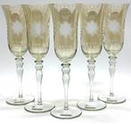 Set 5 Calici Flûte Henriette Fine Glass - Cristallo Molato