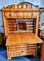 Secrétaire - Kersenhout - Inklapbare secretaire,, Antiek en Kunst