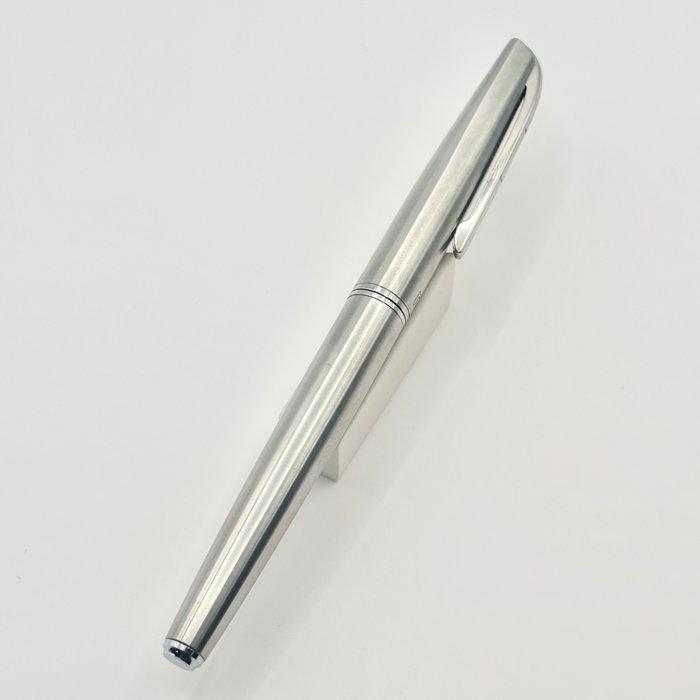 Platinum - Vintage with Wave pattern - 18K white gold nib, Verzamelen, Pennenverzamelingen