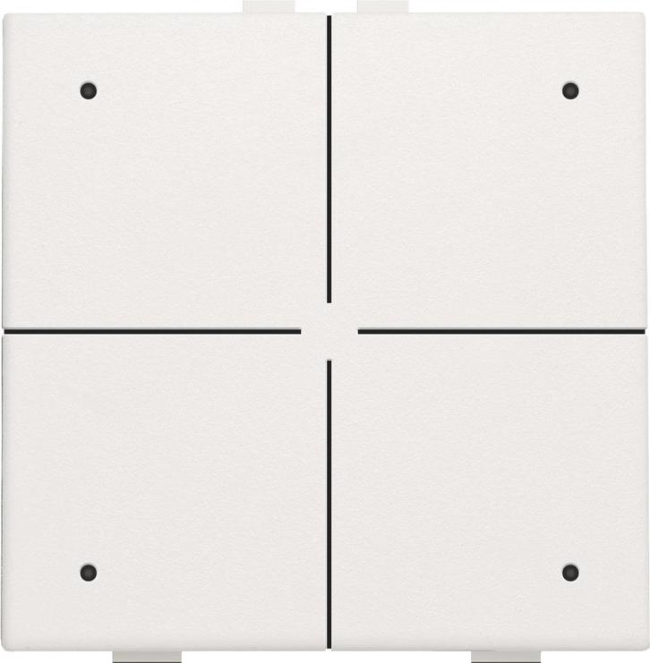 4-Weg Slimme Drukknop Met LED En Comfortsensoren - 101-52204, Doe-het-zelf en Bouw, Elektriciteit en Kabels, Verzenden