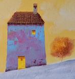 Guido Borelli - San Tre, Antiek en Kunst, Kunst | Schilderijen | Modern