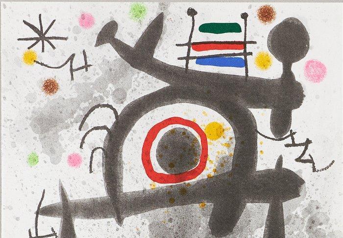 Joan Miro (1893-1983) - Abstract composition, Antiek en Kunst, Antiek | Overige Antiek