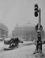 Robert Doisneau - Rickshaw-Taxi, Avenue de lOpéra, Paris, Antiek en Kunst, Kunst | Schilderijen | Modern