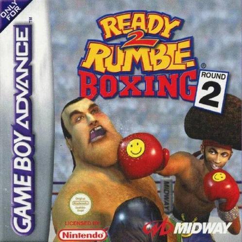 Ready 2 Rumble Boxing Round 2-Standaard (GBA) Gebruikt, Games en Spelcomputers, Games | Nintendo Game Boy, Ophalen of Verzenden