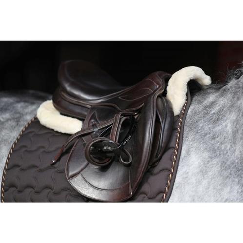 Corrigerend zadelkussen imitatiebont zwart pony - kerbl, Dieren en Toebehoren, Paarden en Pony's | Overige Paardenspullen, Nieuw