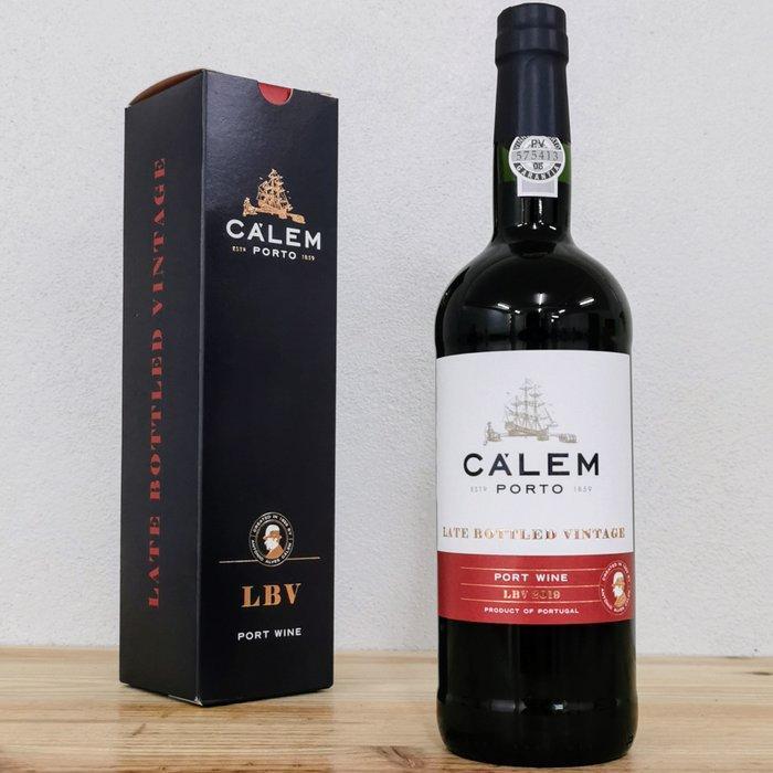 2019 Cálem - Late Bottled Vintage Port - Douro - 6 Flessen, Verzamelen, Wijnen