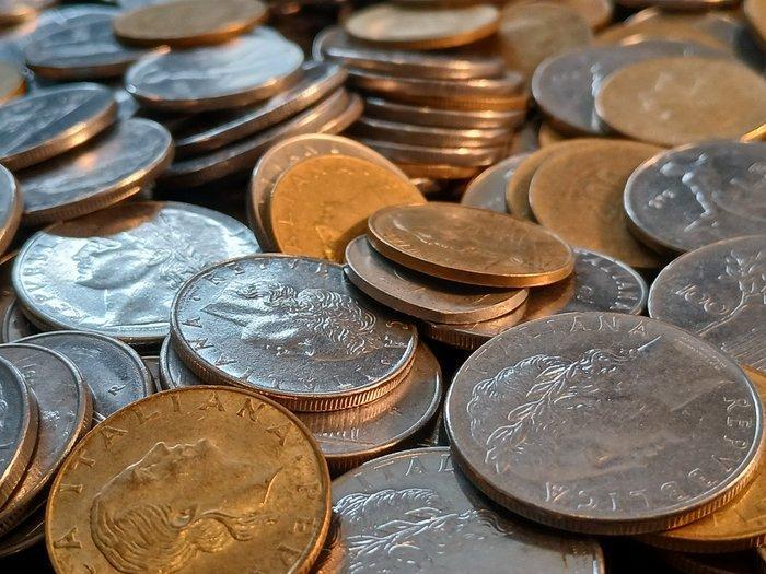 . Italië Lot of 1.5 kg of old coins - different dates, Postzegels en Munten, Munten | Europa | Niet-Euromunten