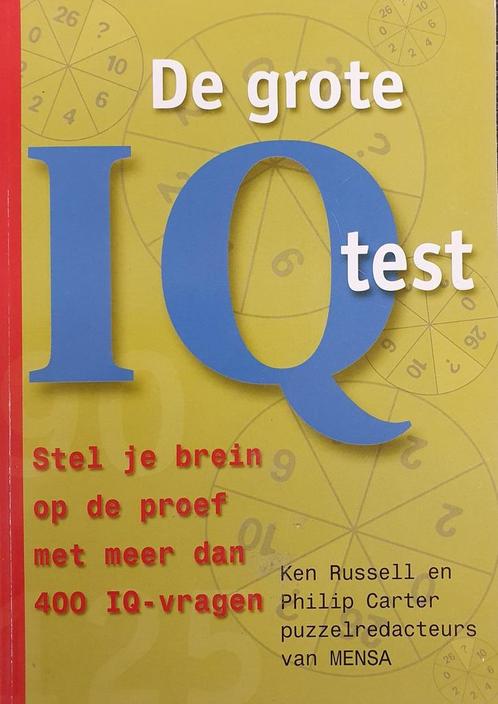 De grote I.Q. test. 9789043802437 Ken Russell, Boeken, Overige Boeken, Zo goed als nieuw, Verzenden