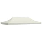 vidaXL Partytentdak 3x6 m crème, Verzenden, Nieuw