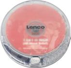 Lenco CD-012TR Discman - Draagbare CD Speler met Oordopjes -, Audio, Tv en Foto, Verzenden, Nieuw