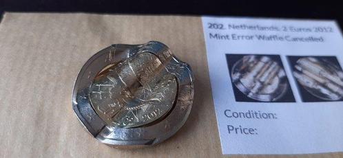 Nederland. 2 Euro 2012 10 Years Euro Cash - With cancelled, Postzegels en Munten, Munten | Europa | Euromunten