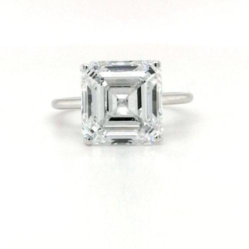 Sans Prix de Réserve - Bague - 14 carats Or blanc -  7.00ct., Handtassen en Accessoires, Ringen