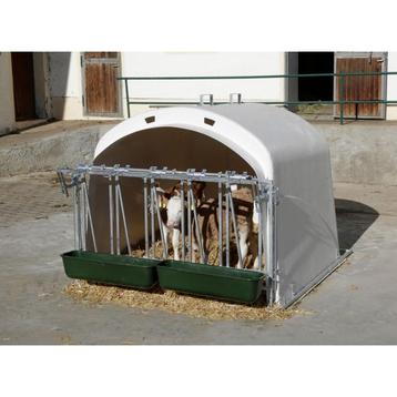 Kalverhut kalveriglo calfhouse premium xl met vangrooster - beschikbaar voor biedingen