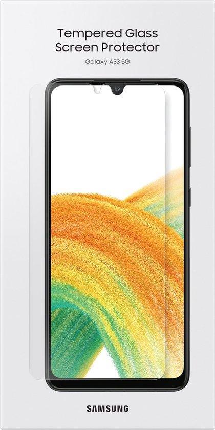 Samsung Screenprotector - Samsung Galaxy A33 - Tempered G..., Télécoms, Téléphonie mobile | Housses, Coques & Façades | Samsung