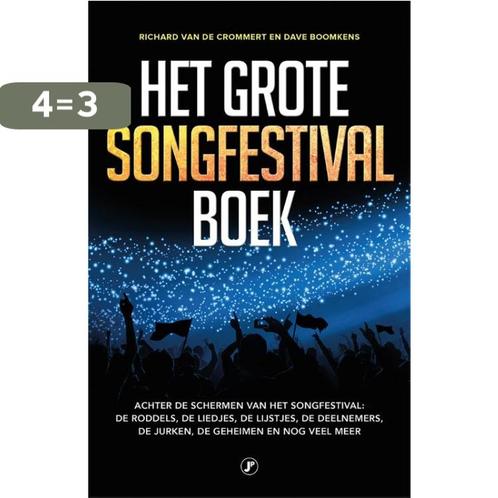 Het grote songfestival boek 9789089756503 Dave Boomkens, Boeken, Hobby en Vrije tijd, Gelezen, Verzenden