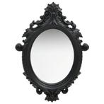 vidaXL Wandspiegel kasteel stijl 56x76 cm zwart, Huis en Inrichting, Verzenden, Nieuw