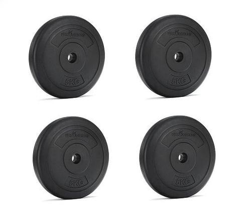 Starters set halterschijven - 20 kg gietijzer gewichten -..., Sport en Fitness, Fitnessmaterialen, Nieuw, Ophalen of Verzenden