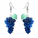 Fako Bijoux® - Oorbellen - Groente & Fruit - Druiven, Verzenden, Nieuw