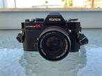 Konica Autoreflex T4 + 3 Hexanon lenses + Tokona + acc.