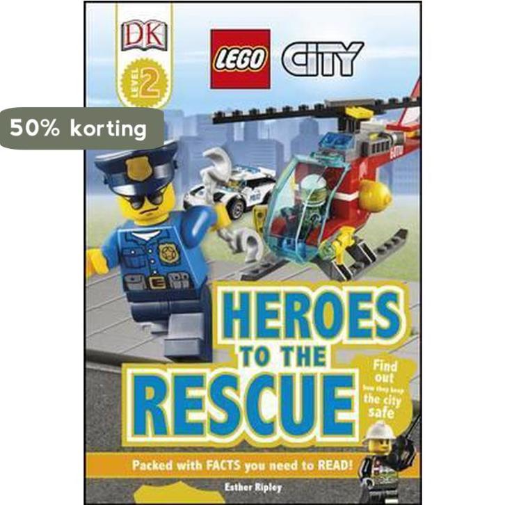 DK Reads LEGO City Heroes To The Rescue 9780241246276 Dk, Livres, Langue | Anglais, Envoi