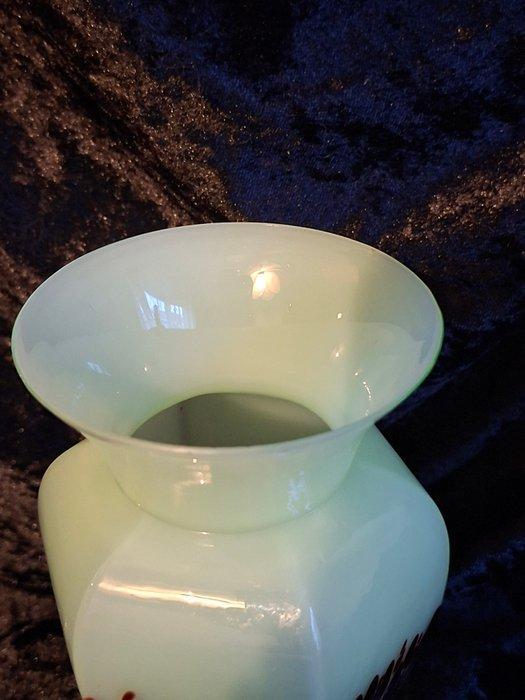 Ruckl - Vaas - Glas - Vaas en ouraline art déco, Antiek en Kunst, Antiek | Glaswerk en Kristal