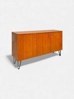 Buffet - Bois, Métal - Vrai placage en bois