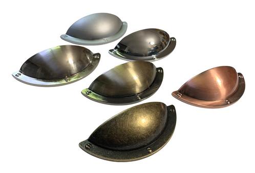 Set van 6 metalen handvaten voor kasten en lades (kleur 1:, Doe-het-zelf en Bouw, Gereedschap | Overige machines, Nieuw, Verzenden