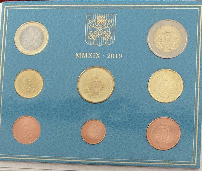 Vaticaan. Year Set (BU) 2019 (Zonder Minimumprijs), Postzegels en Munten, Munten | Europa | Euromunten