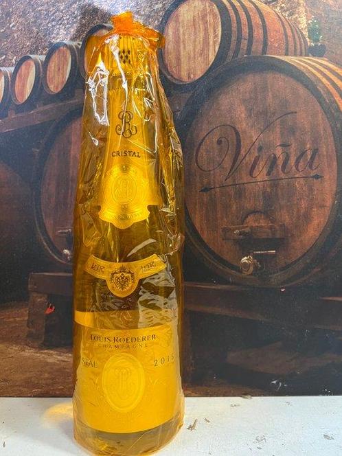 2015 Louis Roederer, Cristal - Champagne Brut - 1 Fles (0,75, Verzamelen, Wijnen