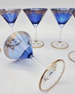 Cristallerie Muranesei. - Drinkservies (6) - 24 kt goud