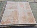 Veiling - 61,44 M2 Keramische Tegel Roest Bruin Nuance 80x80, Tuin en Terras, Tegels en Klinkers, Nieuw