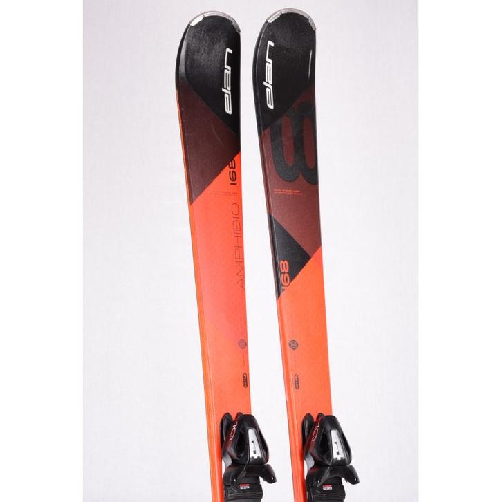 152 skis ELAN AMPHIBIO 8 PS, Woodcore, DUAL shape, grip wal, Sport en Fitness, Skiën en Langlaufen, Ski, 140 tot 160 cm, Carve