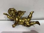 sculptuur, Angelo Putto legno - inizio 900 - 14 cm - Hout