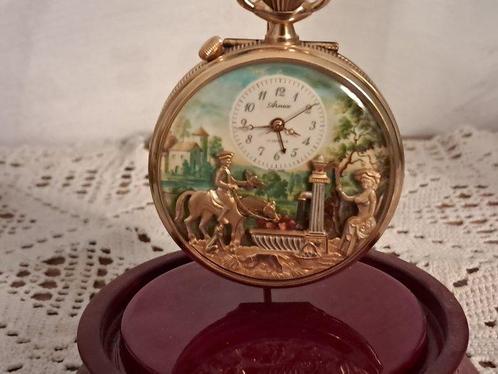 Montre de poche à automate - Reuge - Unknown - 1950-1959, Handtassen en Accessoires, Horloges | Heren