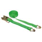 Ratelsjorband tweedlg. groen 35mm / 6m, sjorkracht 2000 kg -